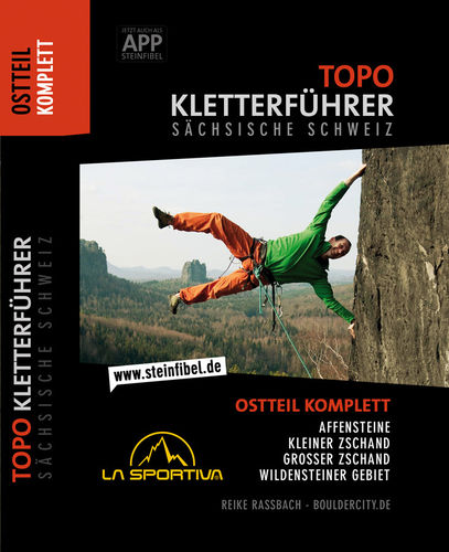 TOPO-Kletterführer - Ostteil Sächsische Schweiz
